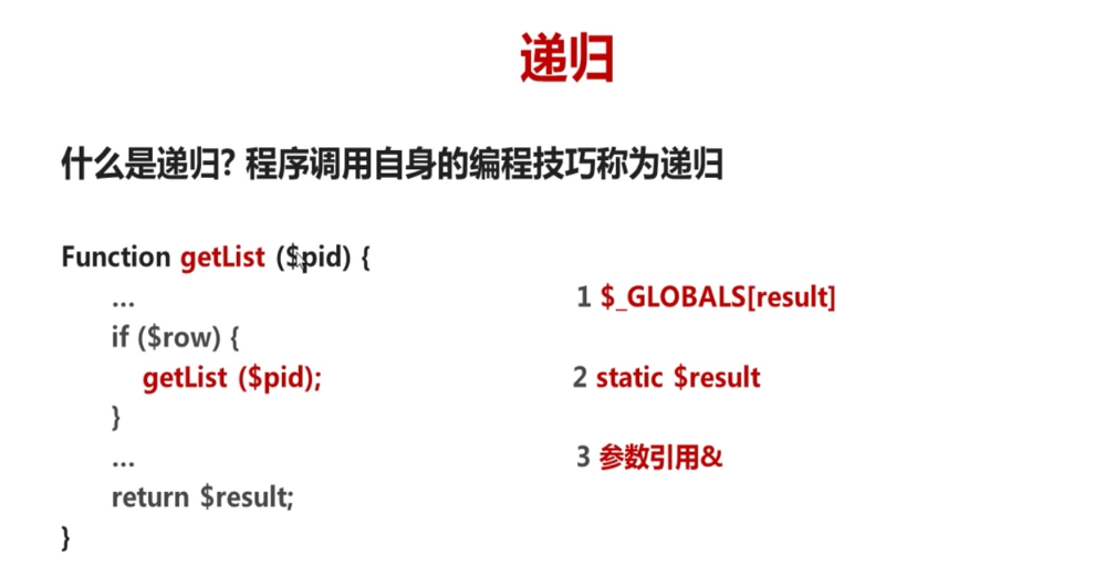 浅谈PHP无限极分类原理