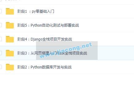 Python全栈工程师2020版