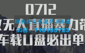 树敌习研社抖音无人直播暴力带货车载U盘必出单，单号单日产出300纯利润