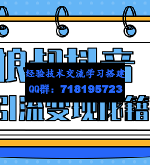 狼叔抖音热门引流变现秘籍1.0，人人都可以捞金 让你视频曝光10W+