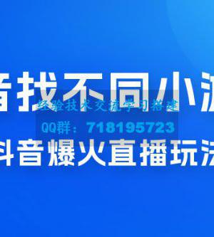 抖音找不同小游戏玩法，抖音爆火直播玩法，日入 1000+