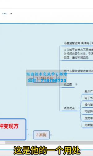 电子版益智用品项目，儿童赛道，多种变现方式，轻松实现 0 成本月入过万 外面收费 2980 的