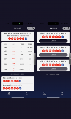 中国福彩大数据分析大师微信小程序版源码