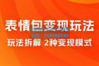     表情包变现玩法拆解：日入 300+，打造表情包经济的 2 种变现模式
