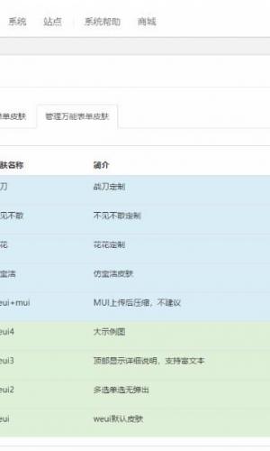 万能表单7.0.1+皮肤插件1.3.1：支持PC端管理 + 微信端管理