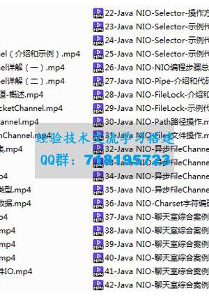 Java网络编程NIO视频教程