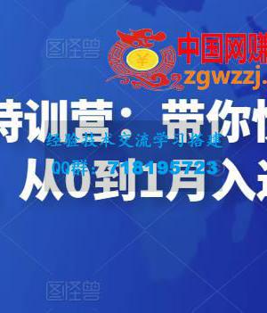 小红书变现特训营：带你快速入局小红书，从0到1月入过万