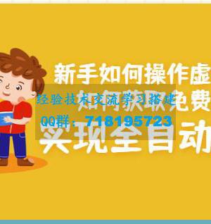 新手如何操作虚拟资源项目：如何获取免费搜索流量，实现全自动盈利！