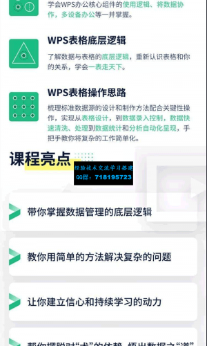 WPS表格教程21节课带你掌握WPS表格