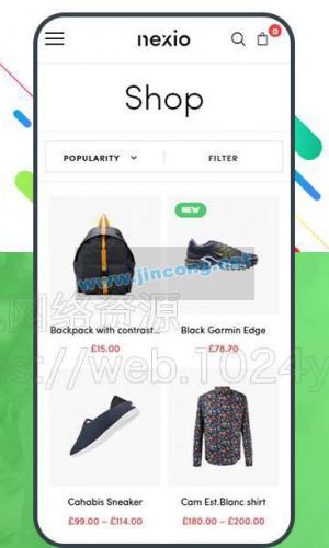 WordPress主题Nexio v1.0.7 时尚服装WooCommerce商店主题
