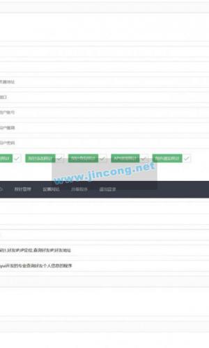 php+Layui开发的网站信息探针查询源码