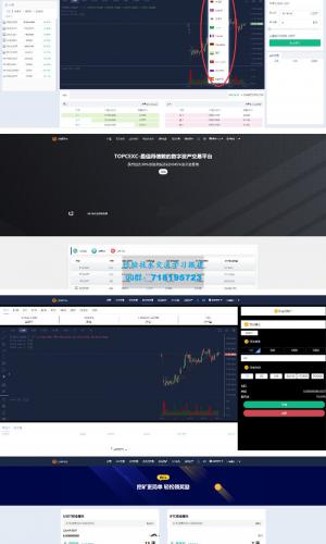 多语言交易所 12国语言 秒合约 申购/锁仓 K线完整 脚本最全 带教程 日夜模式