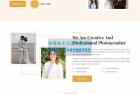     婚纱摄影工作室HTML5网站模板
