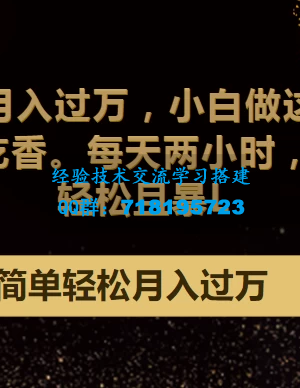 轻松赚取高额收入：利用PS技能月入过万，小白也能轻松上手，每天仅需两小时投入，简单又实惠！