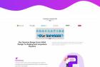     紫色风格互联网公司网站模板

