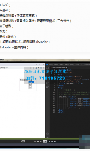 Web前端DIV+CSS实战教程