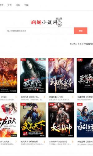 PHP娴娴小说网站源码 PC+WAP自适应