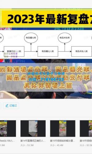 直播带货起号课 适合一场低于10万gmv的小白进修