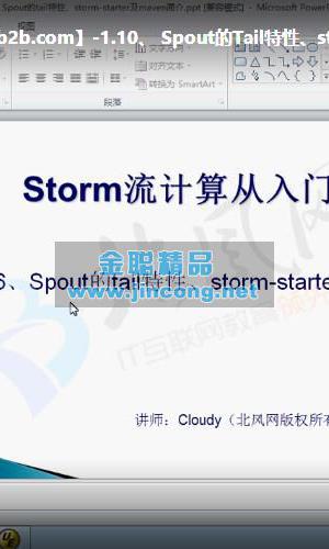 Apache Strom+Zookeeper集群技术实战 Strom理论实战没结合视频教程 大数据的支点