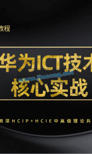 华为ICT技术核心实战 全新华为资深HCIP+HCIE中高级理论共享班精讲课程