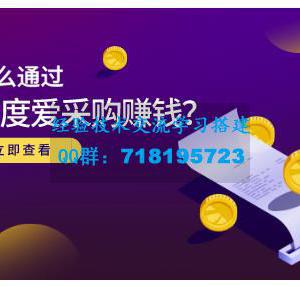 大王・怎么通过百度爱采购赚钱，已经通过百度爱采购完成200多万的销量