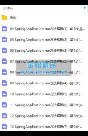 Spring Boot源码全方位深入解析视频教程